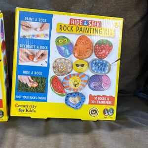 Three! Rock Painting Kits